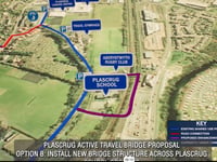 Council maps out plans for new pathways and bridge in Aberystwyth