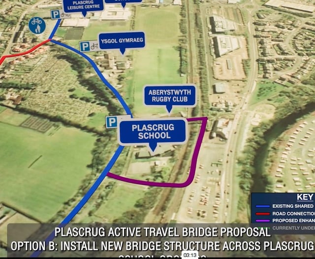 Council maps out plans for new pathways and bridge in Aberystwyth