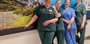 Staff take on climb to raise money for stroke ward
