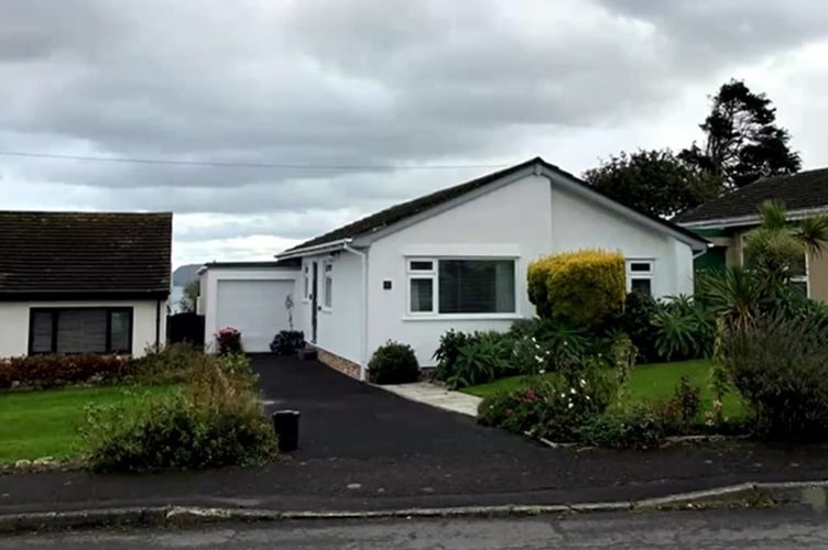 The bungalow in Aberporth