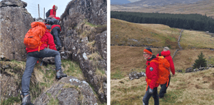 Woman injured in mountain bike fall