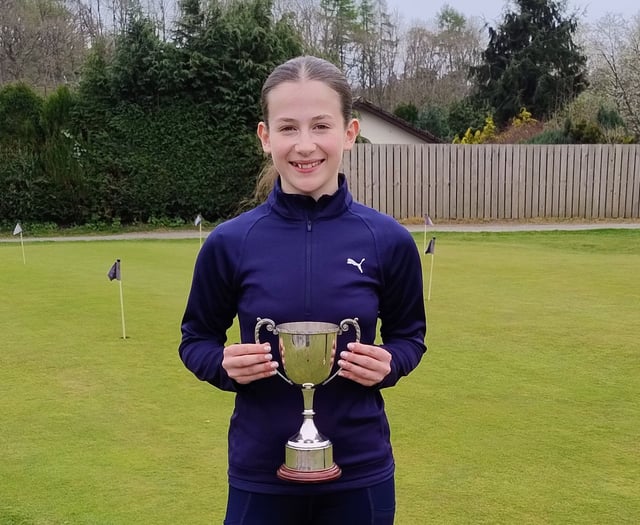 Aberdovey Golf Club's Lucy Hurst wins Junior County Championship