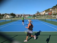 Free coaching sessions at Aberystwyth Tennis Club open day