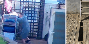 Man breaks foot while hanging out washing