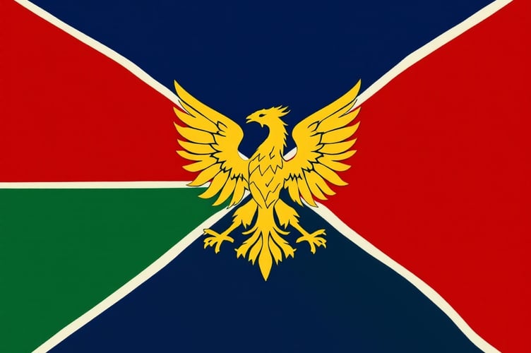 The Bron Yr Aur flag