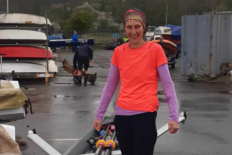 Wendy Grainge at the Wreck Race