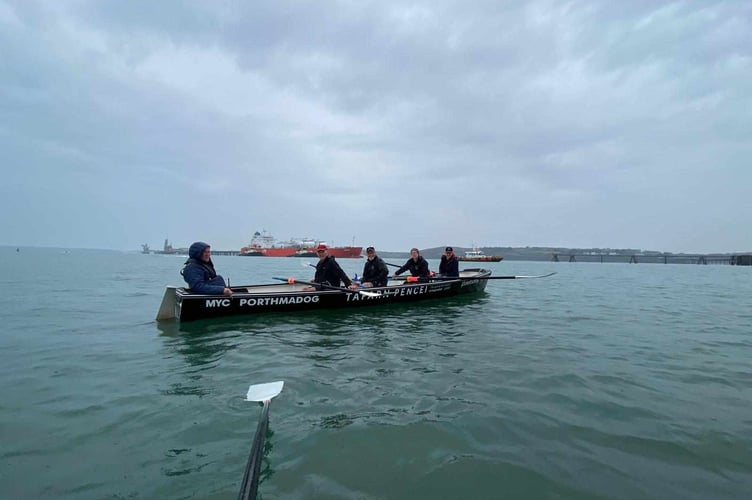Fleetwing giving way to the LPG tanker