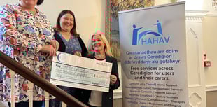 Aberystwyth charity receives £4,000 donation