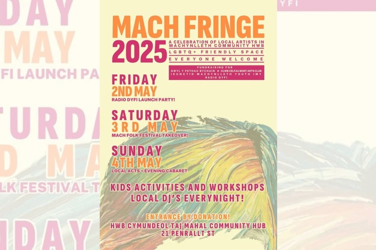 The Mach Fringe Stage is back during the early May bank holiday weekend