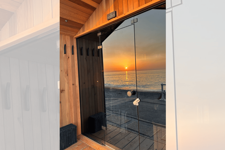 The new location offers uninterrupted views of the sunset over Cardigan Bay