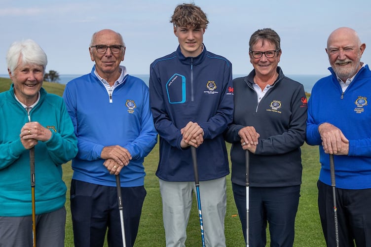The sun shone for the captains' drive-in