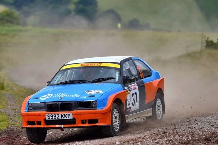 Mike Brown Jnr./Nikola Brown (BMW Compact M3) - top placed Quinton MC finishers, 2024 Nicky Grist Stages