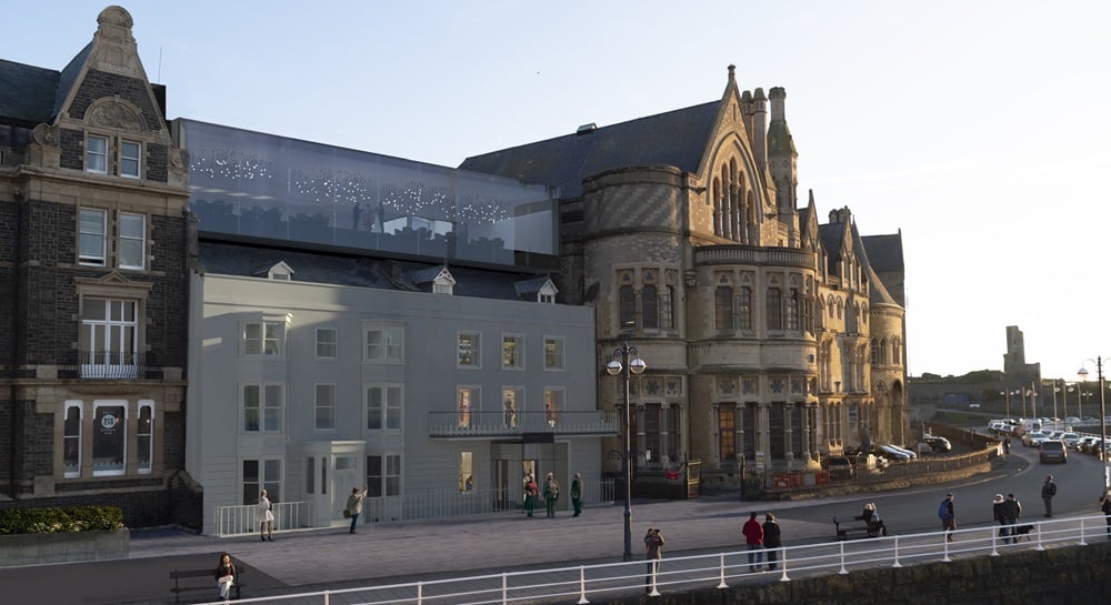 Aberystwyth Old College project costs soar to £53m visual