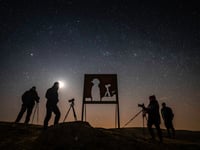 Astro photographer memorial unveiled in Elan Valley