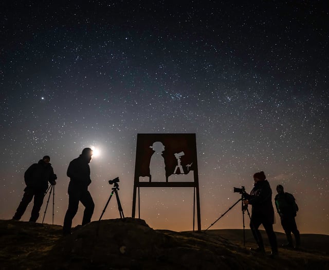Astro photographer memorial unveiled in Elan Valley