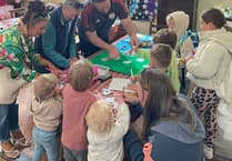 Messy Church delights Aberdyfi with Easter crafts and tales