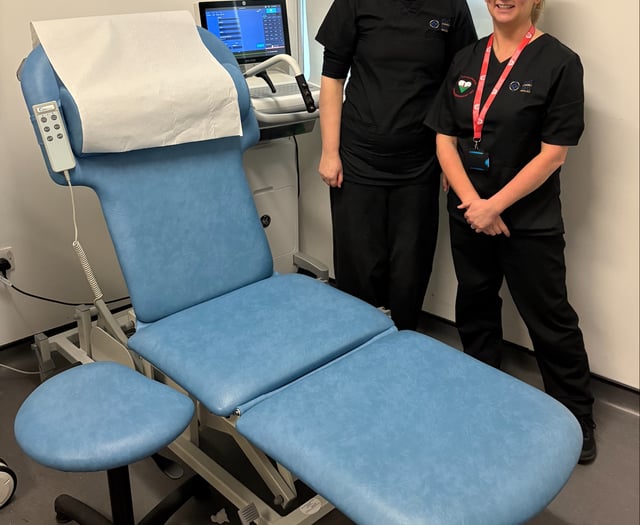 Charity funds equipment for cardio-respiratory unit 