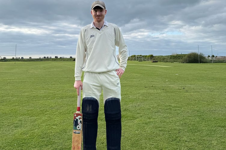 Jacob Jenkinson finished on a remarkable 159 not out