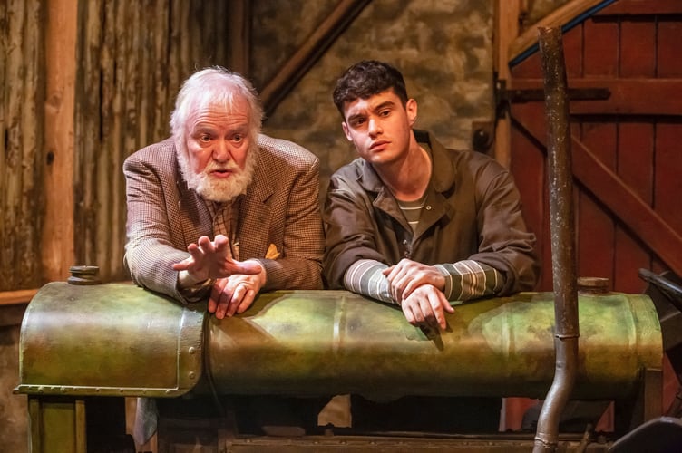 Alan Booty and Jonathan Houlston as Grandpa and Grandson.Photo: Pamela Raith Photography