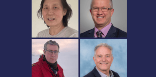 Academic honours for four Aber scientists
