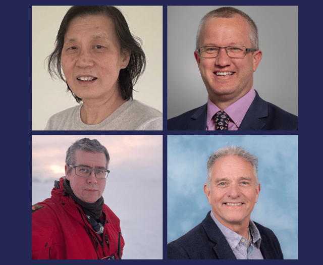 Academic honours for four Aber scientists