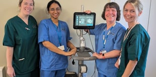 New bladder scanner for Bronglais Hospital
