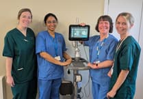 Charitable donations fund bladder scanner worth over £10,000 for Bronglais Hospital