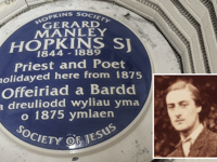 Blue plaque honour for Hopkins in Barmouth