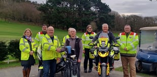 Aberystwyth Golf Club raises thousands for Blood Bikes