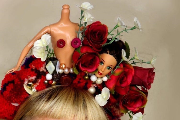 At the clothes swap attendees can learn to make their own festival headbands with artist Megan ElinorArt