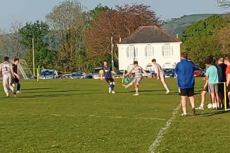 It finished all square between Felinfach and Llandysul