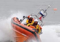 Aberdyfi RNLI's heroic rescue of deaf dog