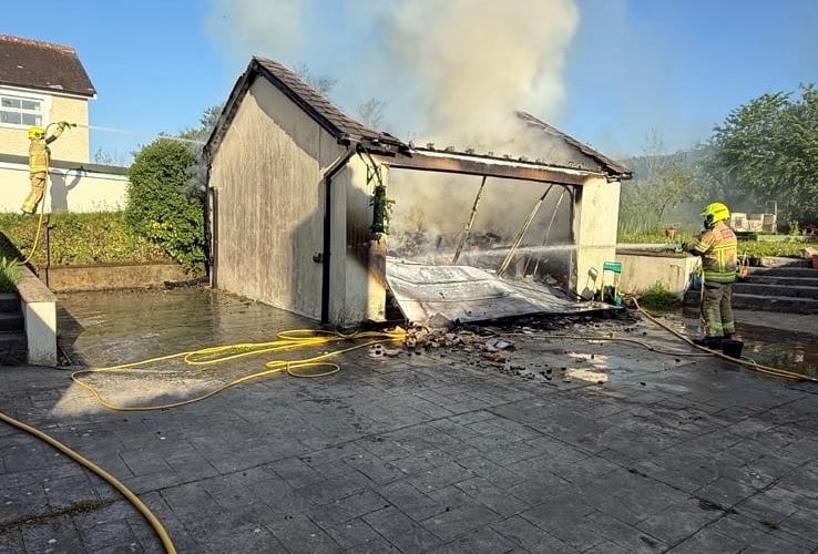 Llangrannog fire