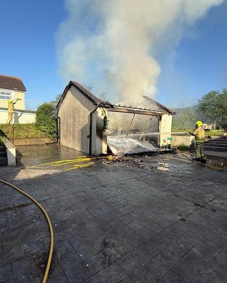 Llangrannog fire
