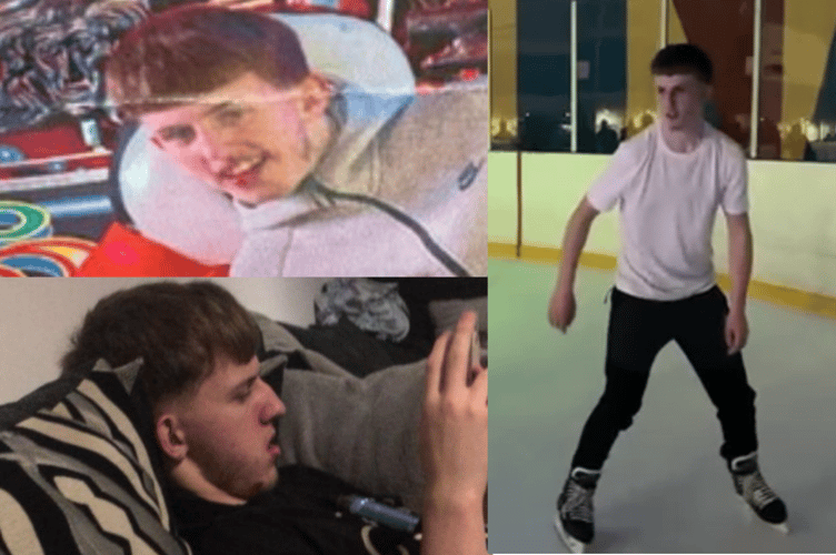 North Wales Police Gwynedd South released these photographs of Brandon, 15, reported missing from the Blaenau Ffestiniog area on 29 April