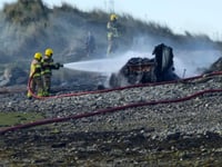 Barmouth RNLI's weekend boat fire response