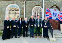 Aberaeron hoists flag as it prepares to mark VE Day