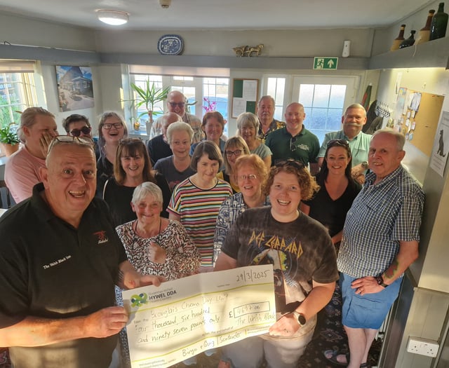 Bingo and questions raise funds for Bronglais