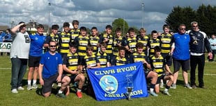 Aberaeron U15s win Pembrokeshire Cup