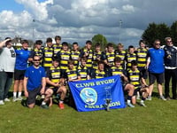 Aberaeron U15s win Pembrokeshire Cup