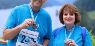 Welshpool couple lead Parkinson’s walk in Wrexham