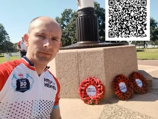 Charity cycle to Germany to commemorate grandfather's war effort