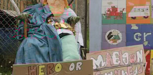 Borth prepares for annual scarecrow festival