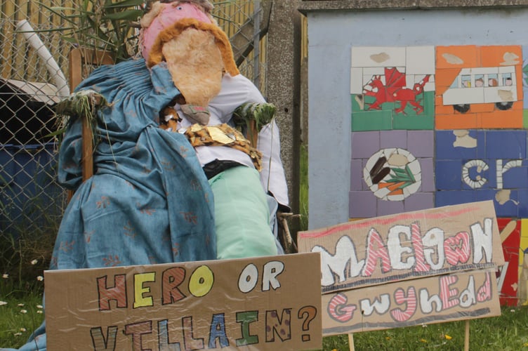Borth scarecrow