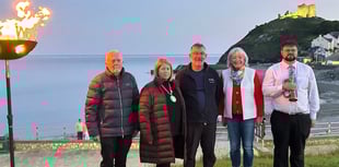 Criccieth marks VE Day