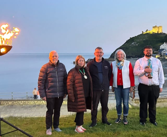 Criccieth marks VE Day