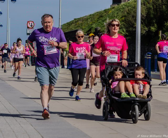 Promenade awash with pink for annual Race for Life