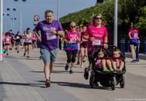 Promenade awash with pink for annual Race for Life