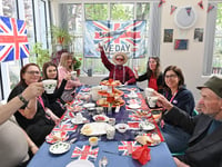 Bala celebrates VE Day anniversary