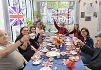 Bala's nostalgic VE Day tea party